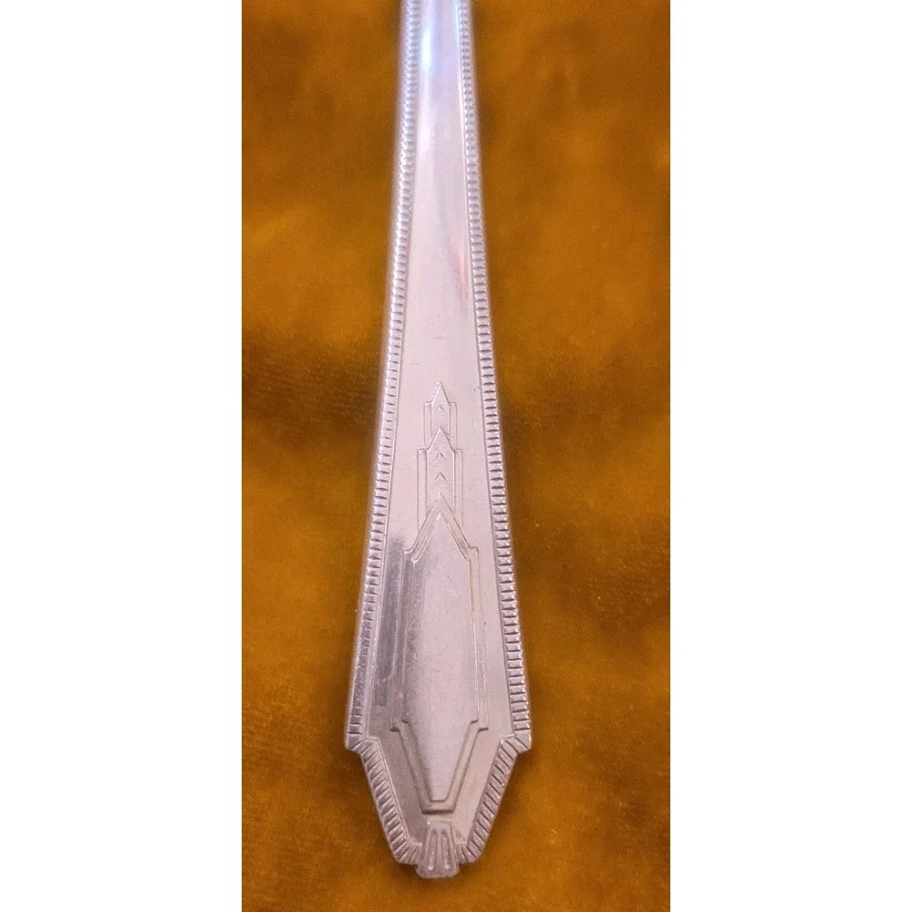 Oneida Silver Keswick 1881 AA Heavy Round Bowl Soup Spoon  7